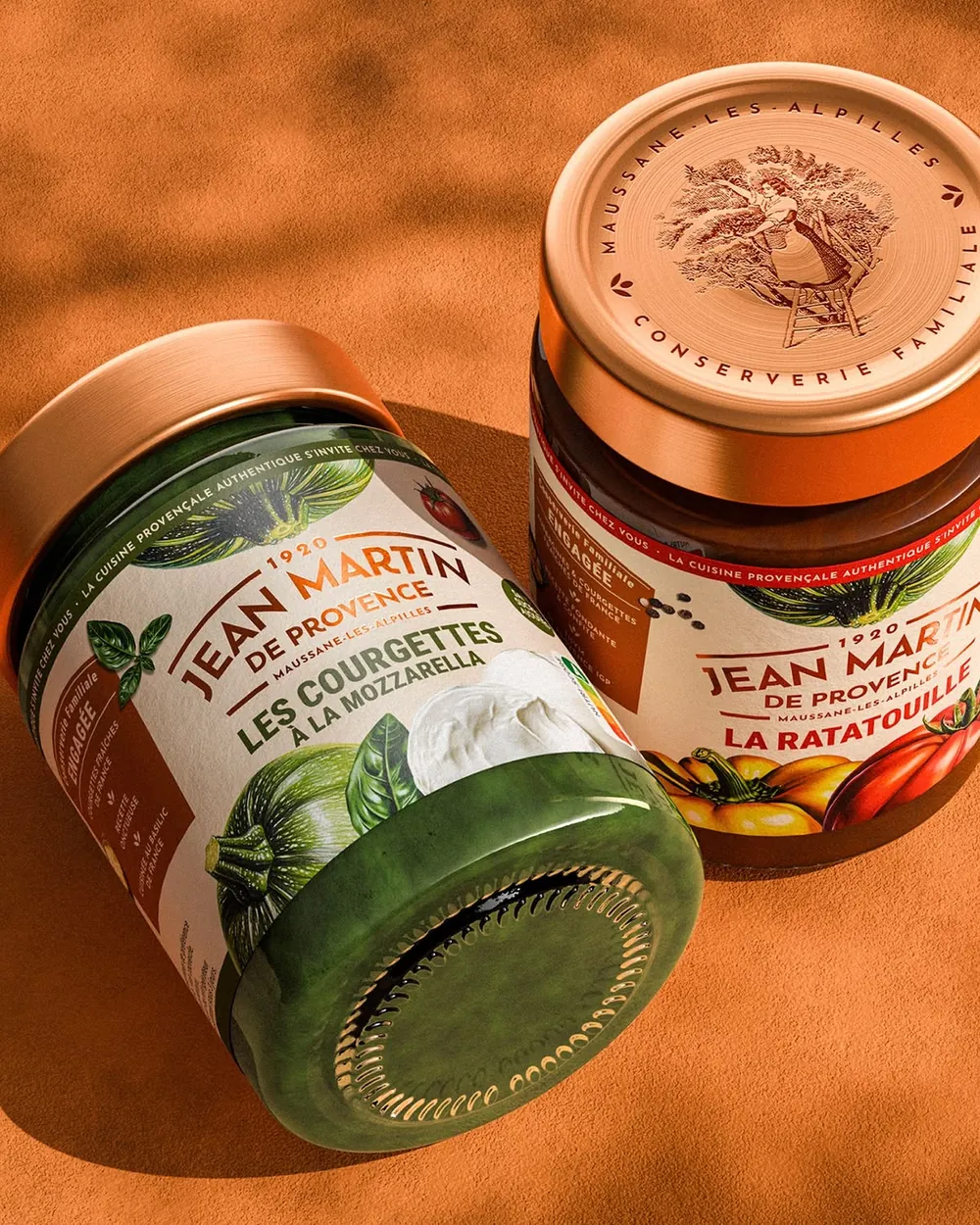 Jean Martin Provençal preserves packaging